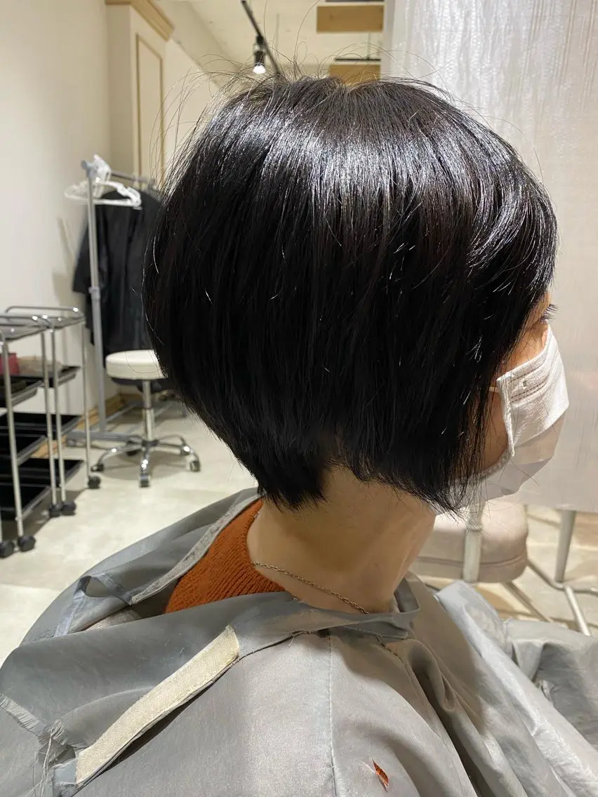 ショート 芝田 望優のヘアスタイル