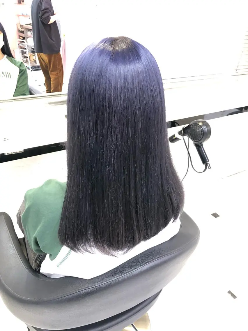 ミディアム カラー ヘアアレンジ 透明感/艶髪/💖 トレンドスタイル💖のヘアスタイル