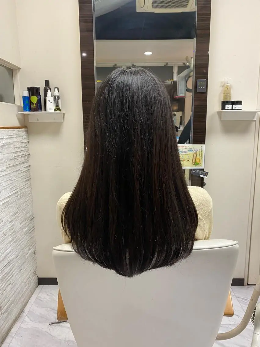 ロング レイヤーカット シャギー 目黒 碧人のヘアスタイル