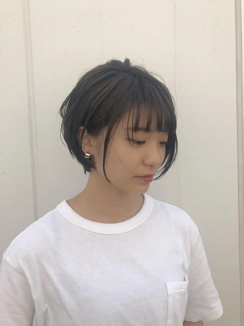 ショート カラー ノグチ ユウキ/ボブのヘアスタイル
