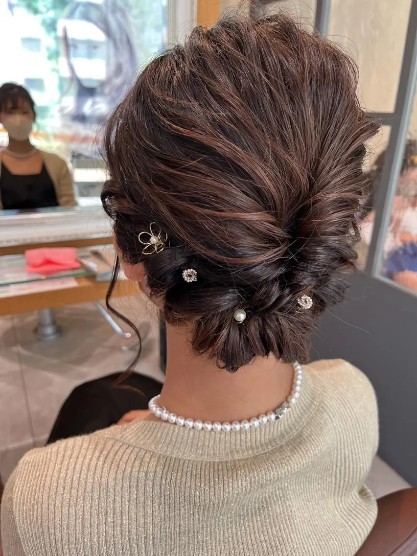 ヘアアレンジ 美髪矯正✨🌷関 郁美🌷のヘアスタイル