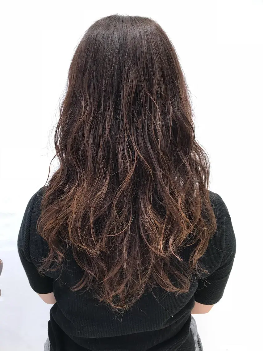 ロング ロング カット パーマ 中野 克也のヘアスタイル