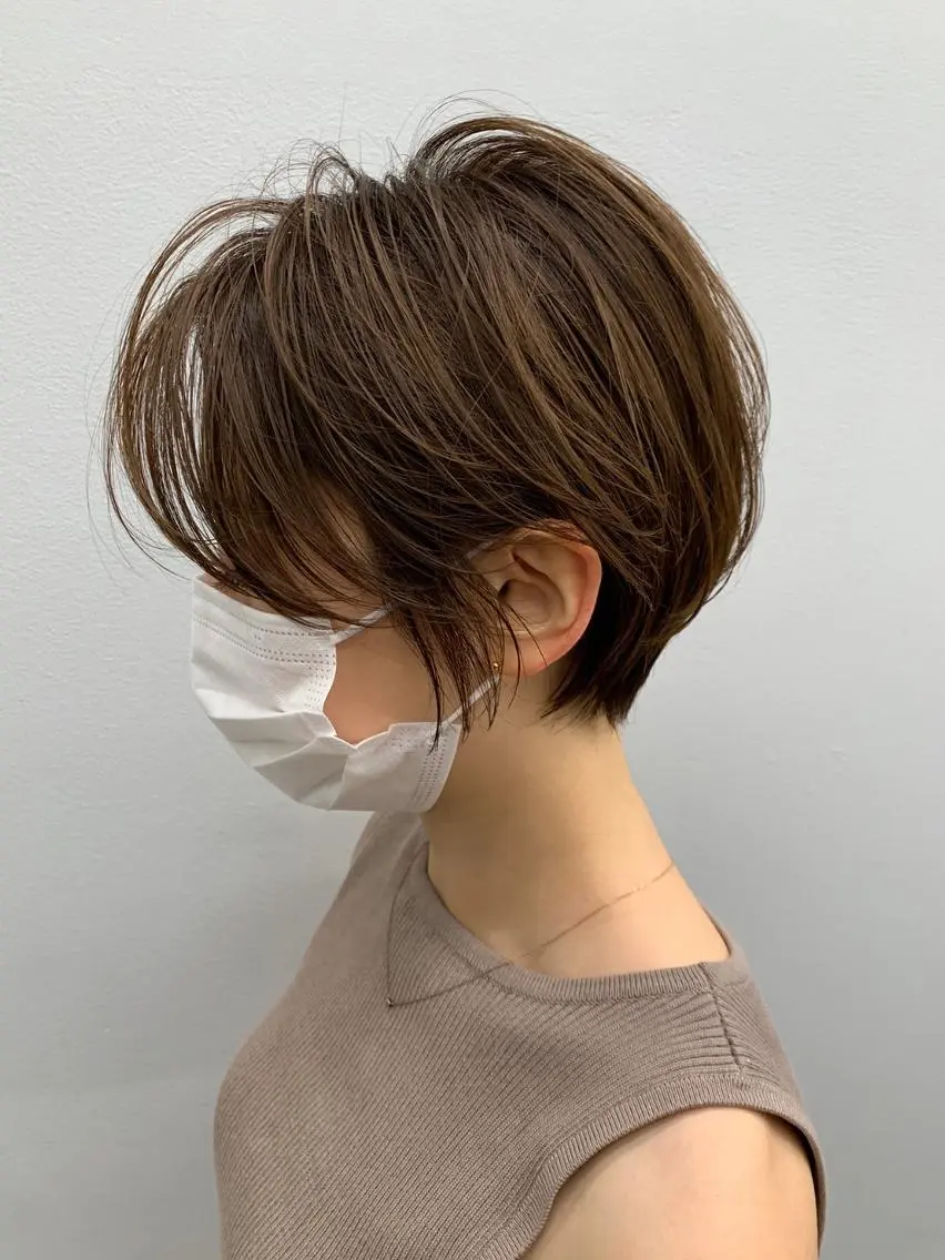ショート 🌿レイヤー/ブリー チ/🌿JINのヘアスタイル