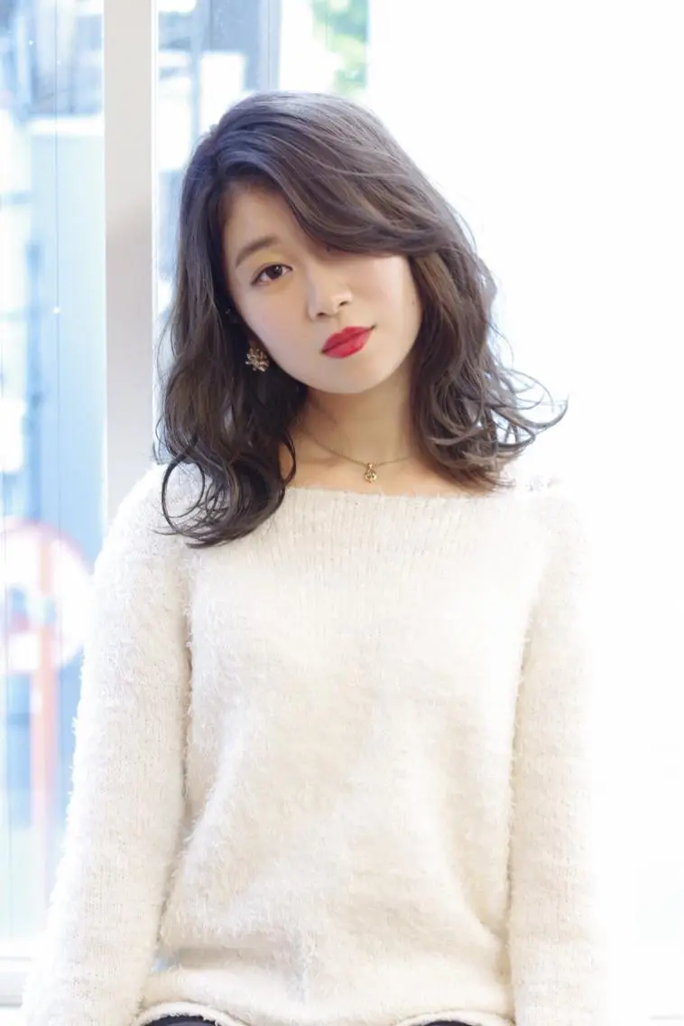 ミディアム カラー 松田 光雄のヘアスタイル