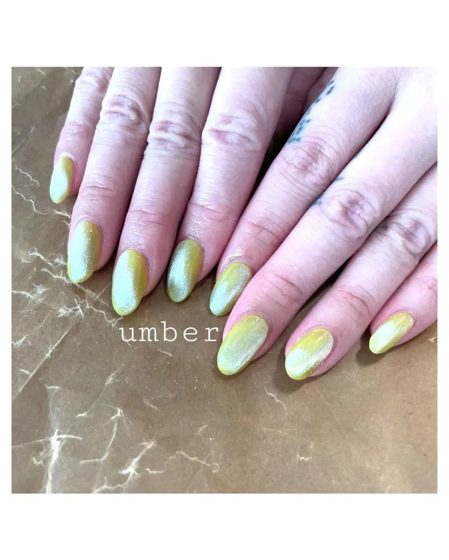ネイル クリアネイル フラッシュネイル フットネイル フレンチネイル マグネットネイル ハンドネイル umber 三茶1分のネイルデザイン