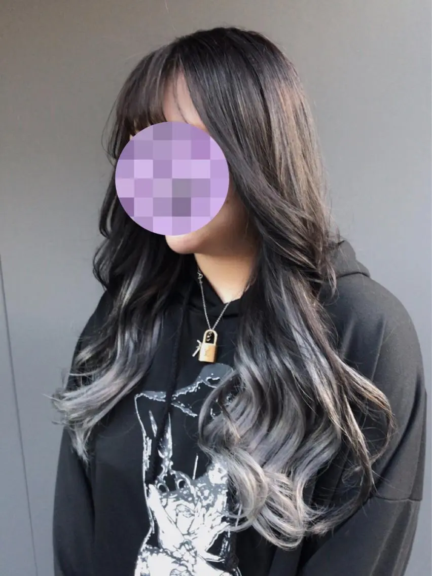 ロング エクステ 韓国風ヘア 韓国ヘア🤍髪質改善 🇰🇷AKANEのヘアスタイル