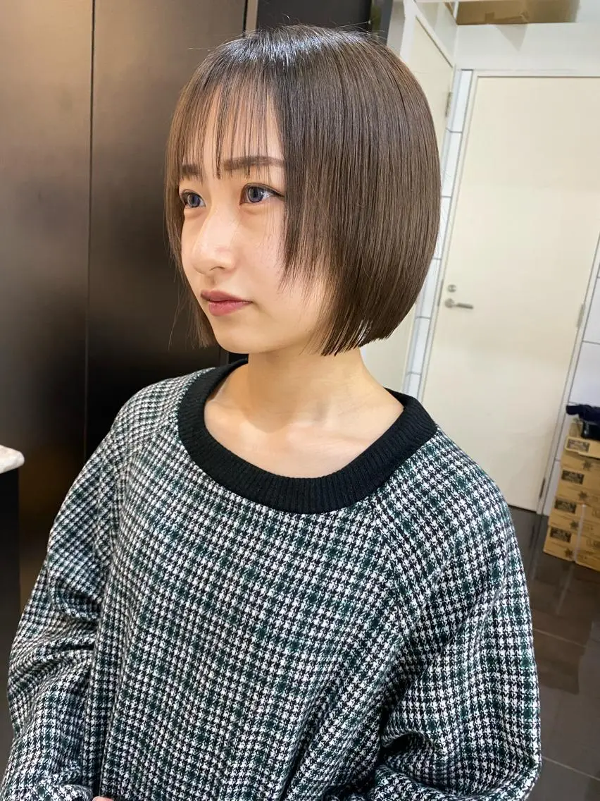 ショート カラー ヘアアレンジ SHACHU ayamiのヘアスタイル