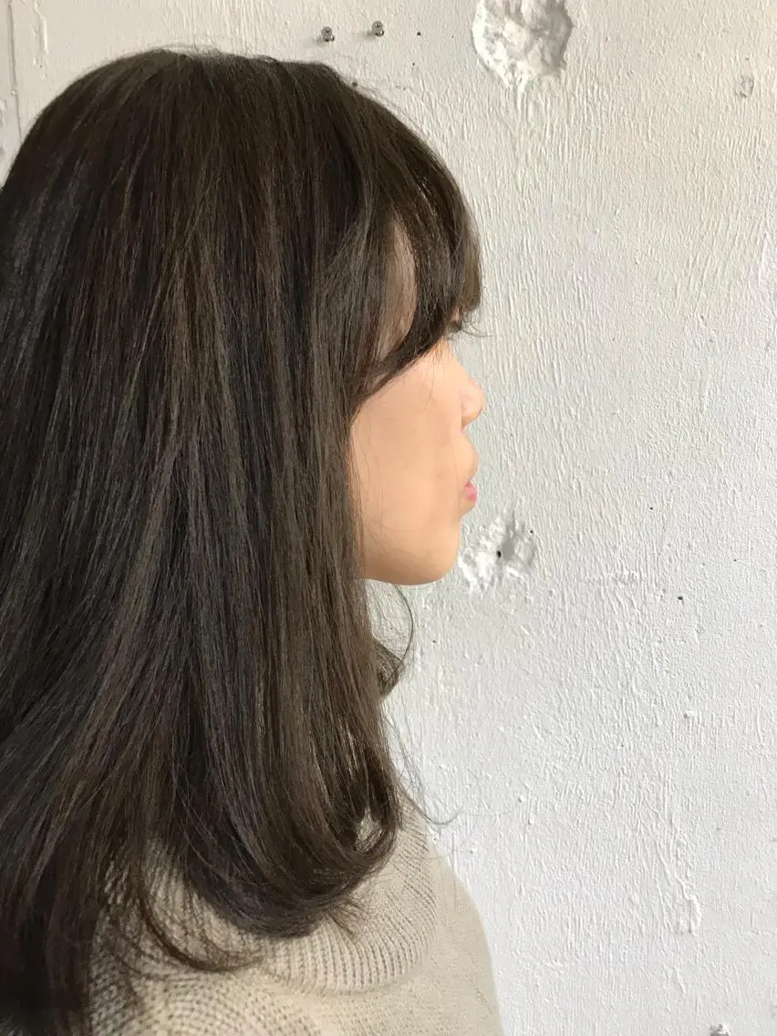 ロング カラー 再現性大人メンズヘア 毛流れパーマ木村陸弥のヘアスタイル