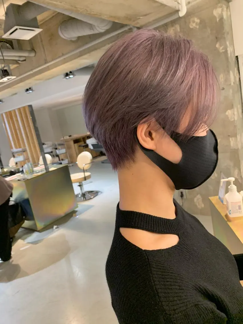 ショート ハンサムショート ショートヘア tension 【テンション】のヘアスタイル