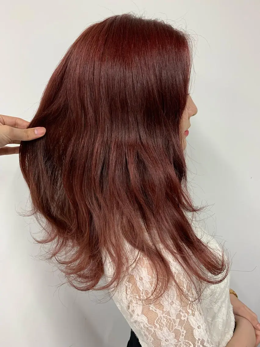 ロング カラー ピンクカラー ヘアカラー トリートメント ✨カラー指名 No.1✨keitaのヘアスタイル