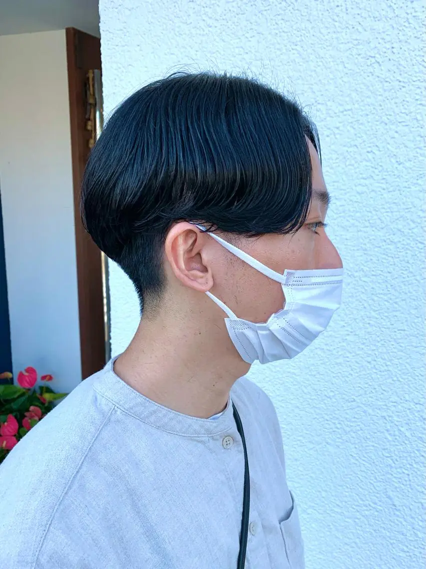 ショート パーマ ヘアアレンジ メンズ マッシュ メンズパーマ ショートヘア ニュアンスパーマ メンズパーマ職人 加藤 弘貴のヘアスタイル