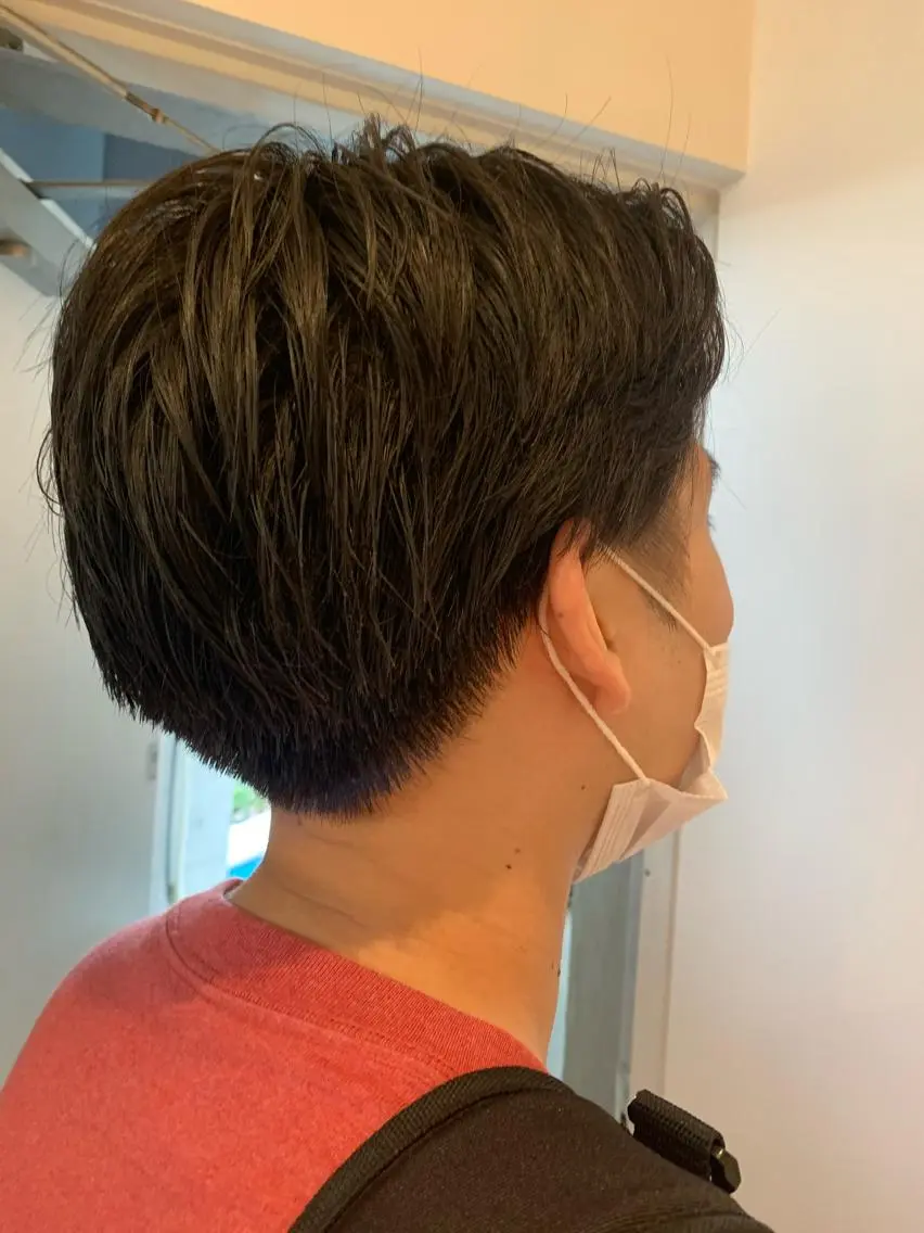 メンズ カット ハイトーンカラー🩵 耳ツボジュエリー👂のその他イメージ
