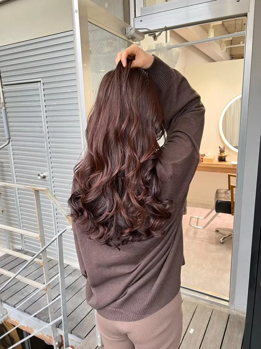 ロング パーマ 髪質改善 RYOのヘアスタイル