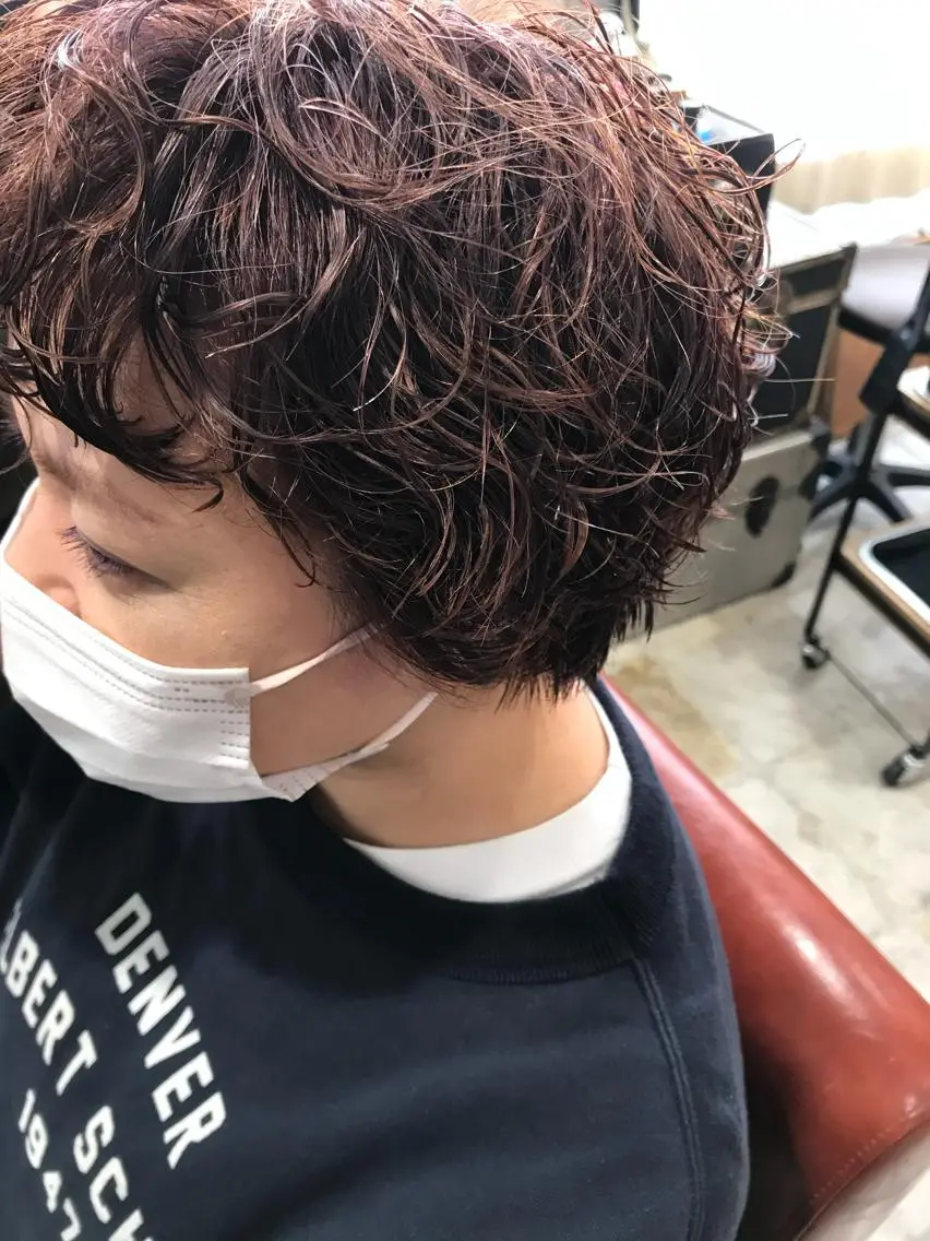 ショート カット パーマ トリートメント ayane⭐️ボブ・ ショート・パーマのヘアスタイル