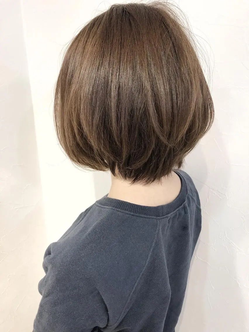 ショート ボブ ショートヘア 夜23時まで予約🉑 reverieあきらのヘアスタイル