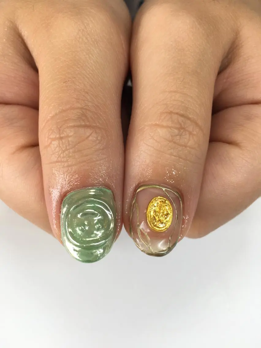 ネイル 持ち込み ハンドネイル glow_ nailのネイルデザイン