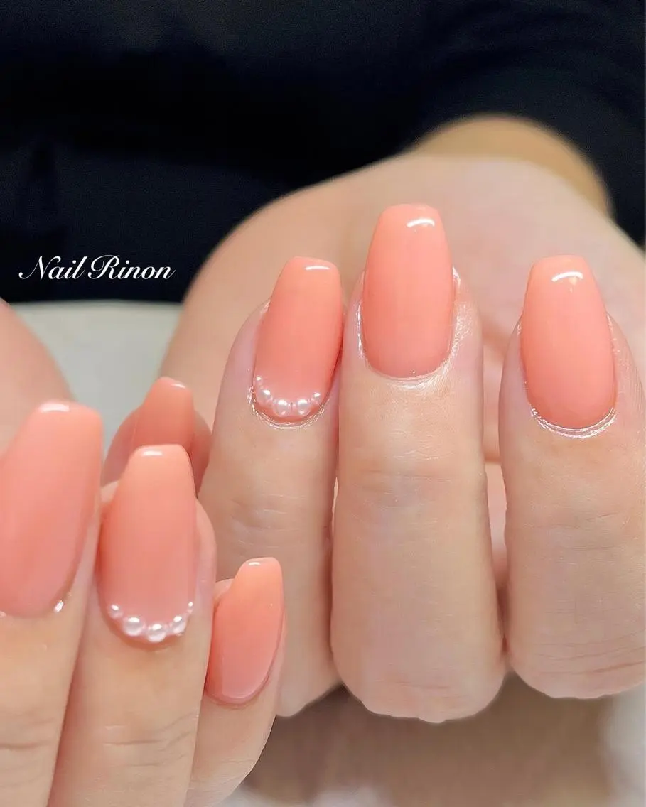 ネイル ピンク ハンドネイル Nail Rinonのネイルデザイン