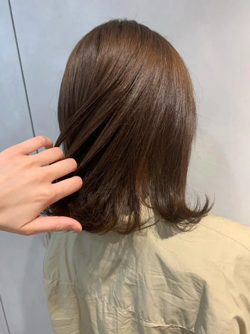 ミディアム ヘアカラー あや ☻のヘアスタイル
