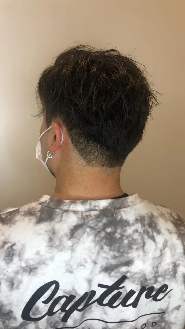 ショート メンズ MATSURI BASE.AWAJIのヘアスタイル