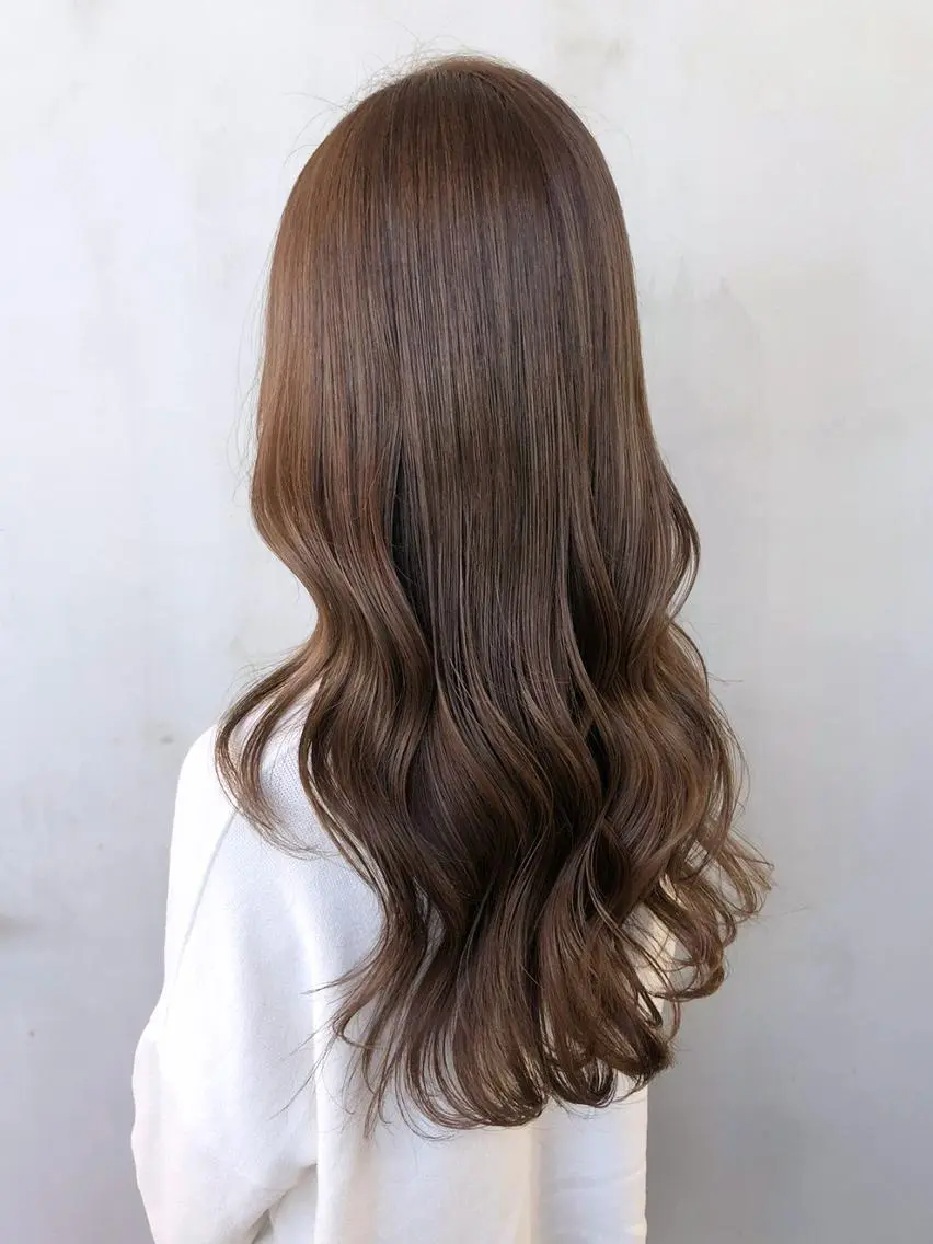 セミロング カラー ベージュカラー ITbyALBUM 下北沢店のヘアスタイル