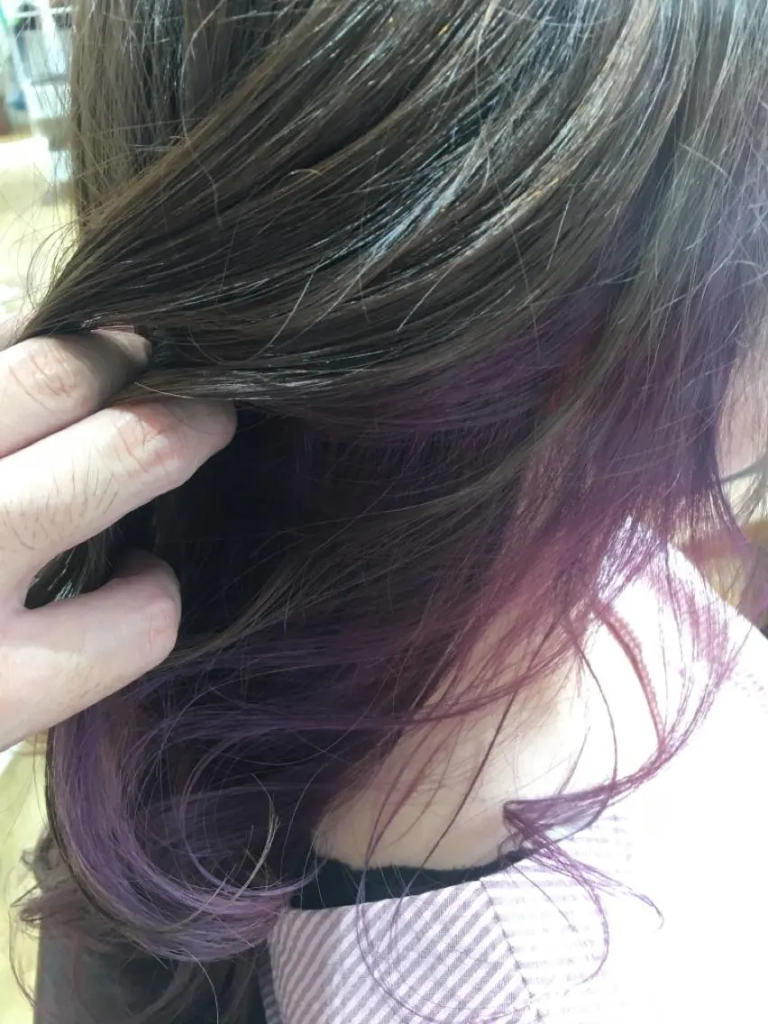 ミディアム ヘアカラー 鈴木 マサアキのヘアスタイル