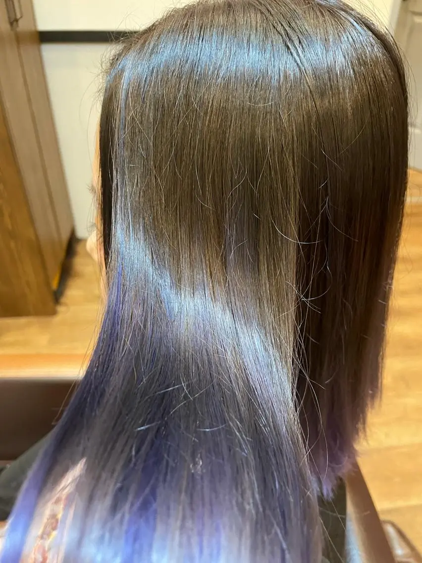 セミロング カラー ヘアカラー トリートメント KAITOH ATSUSHIのヘアスタイル
