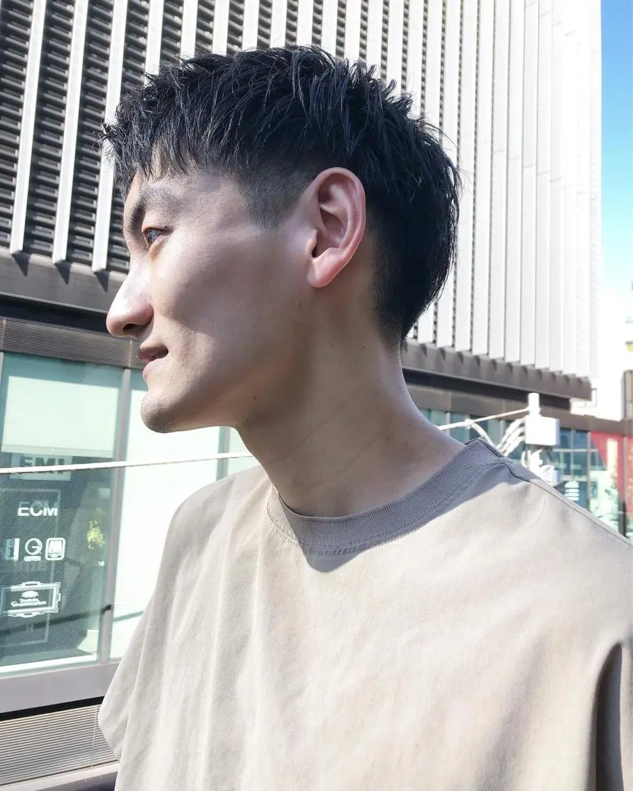 ヘアアレンジ メンズ カット トリートメント ヘアセット メンズ特化✂️栗原 侑也のヘアスタイル