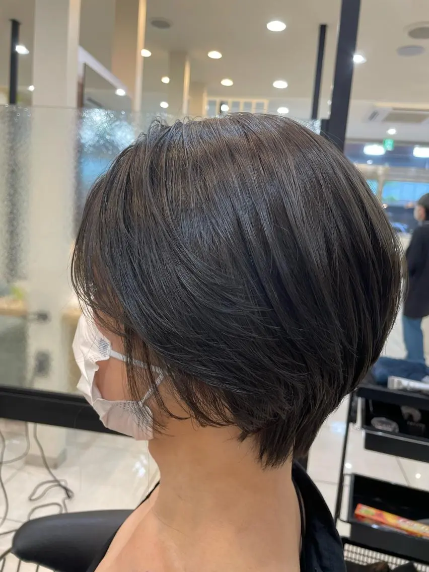 ショート カラー ハンサムショート アッシュ ショートヘア カット ヘアカラー 田野倉NEXT店 美髪ニストのヘアスタイル