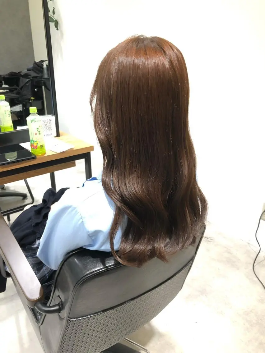 ロング カラー collet矢島/ ブリーチ/ハイトーンのヘアスタイル