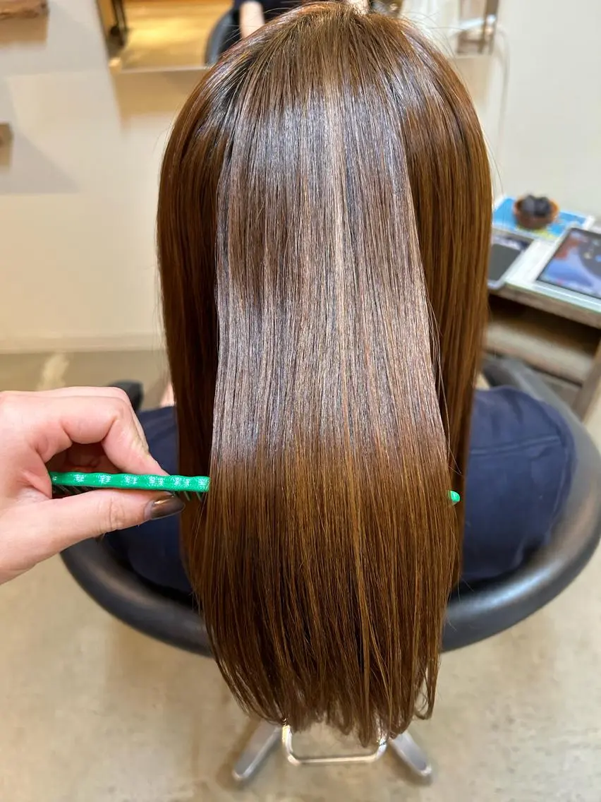 ロング 艶カラー　髪質改善 Kiriのヘアスタイル