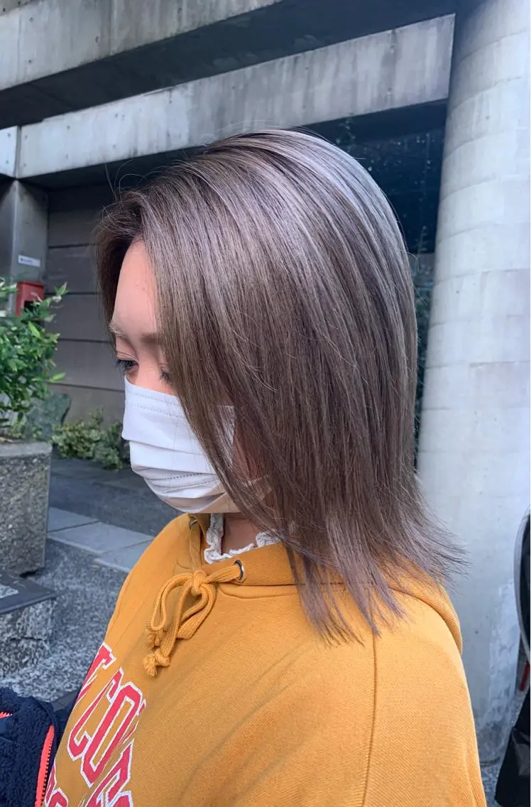 ショート カラー レイヤーカット 西村あきやのヘアスタイル