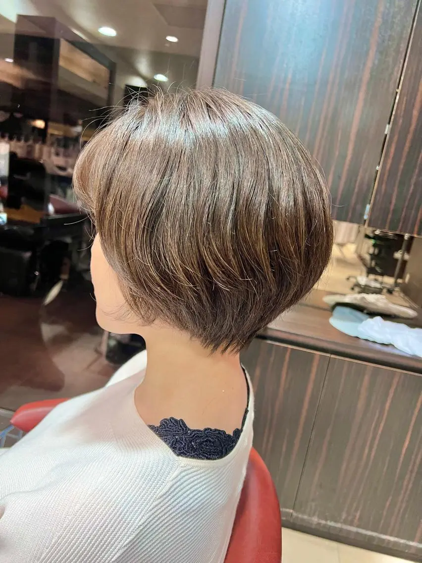 ショート 丸みショート ショートヘア 鈴木 未羽のヘアスタイル