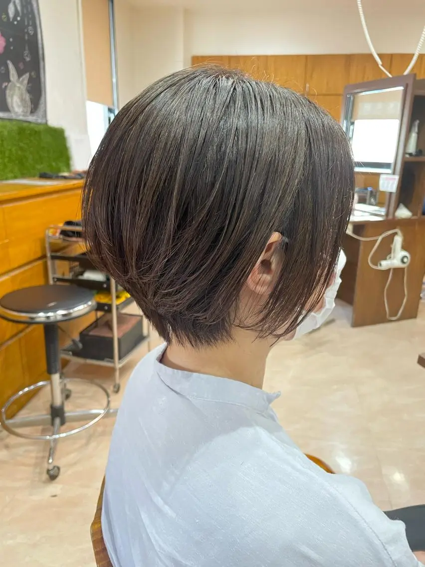 ショート カラー ショートヘア Freez狭間 裕美のヘアスタイル