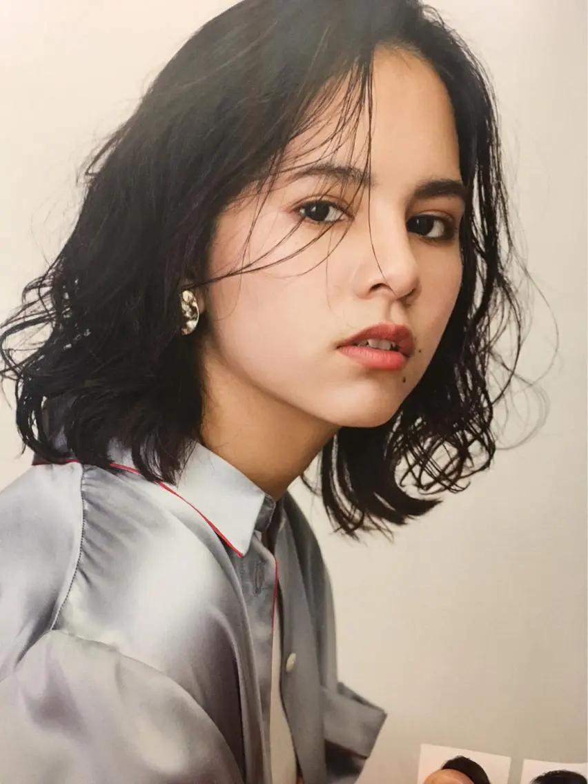 ミディアム パーマ 北間 寛哉のヘアスタイル