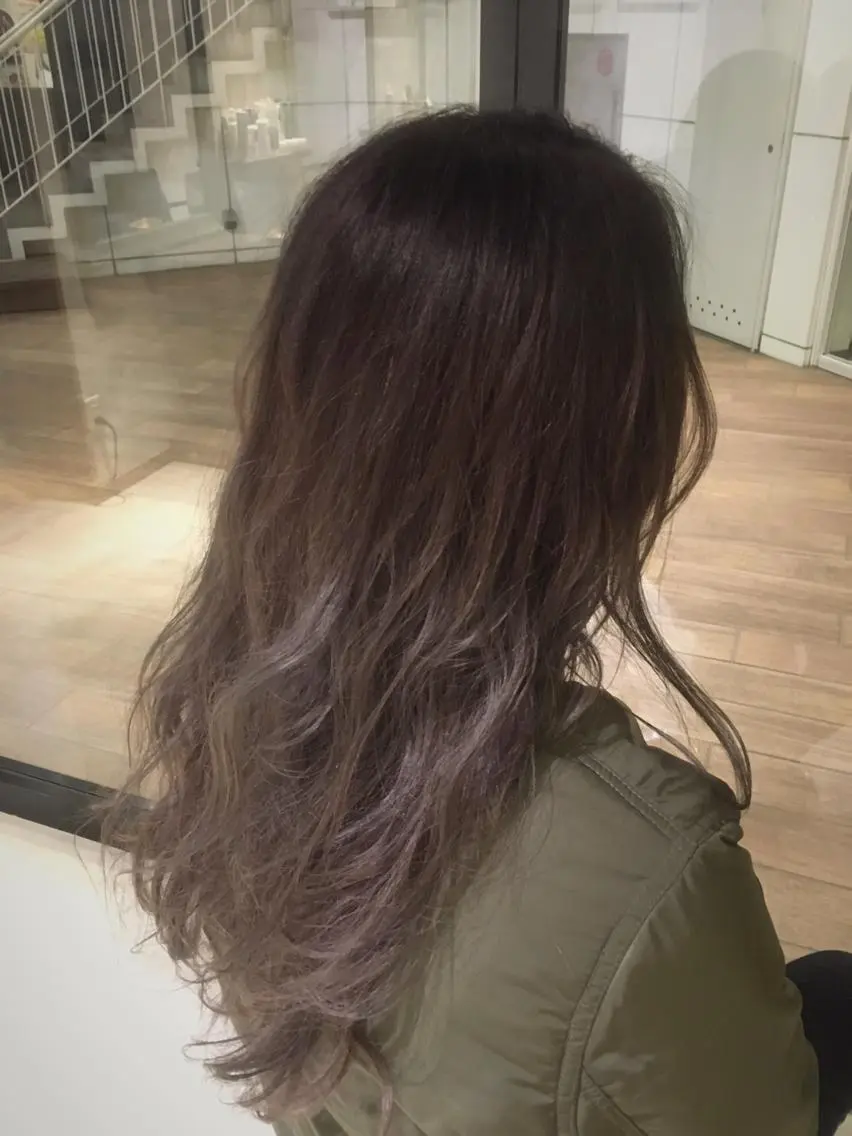 ロング カラー 外国人風カラー 松村 崇弘のヘアスタイル