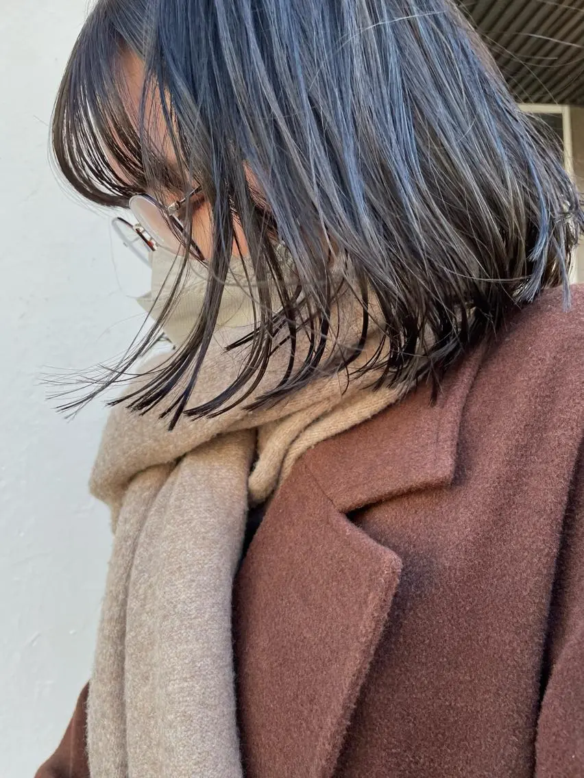ミディアム カラー KYOKA .のヘアスタイル