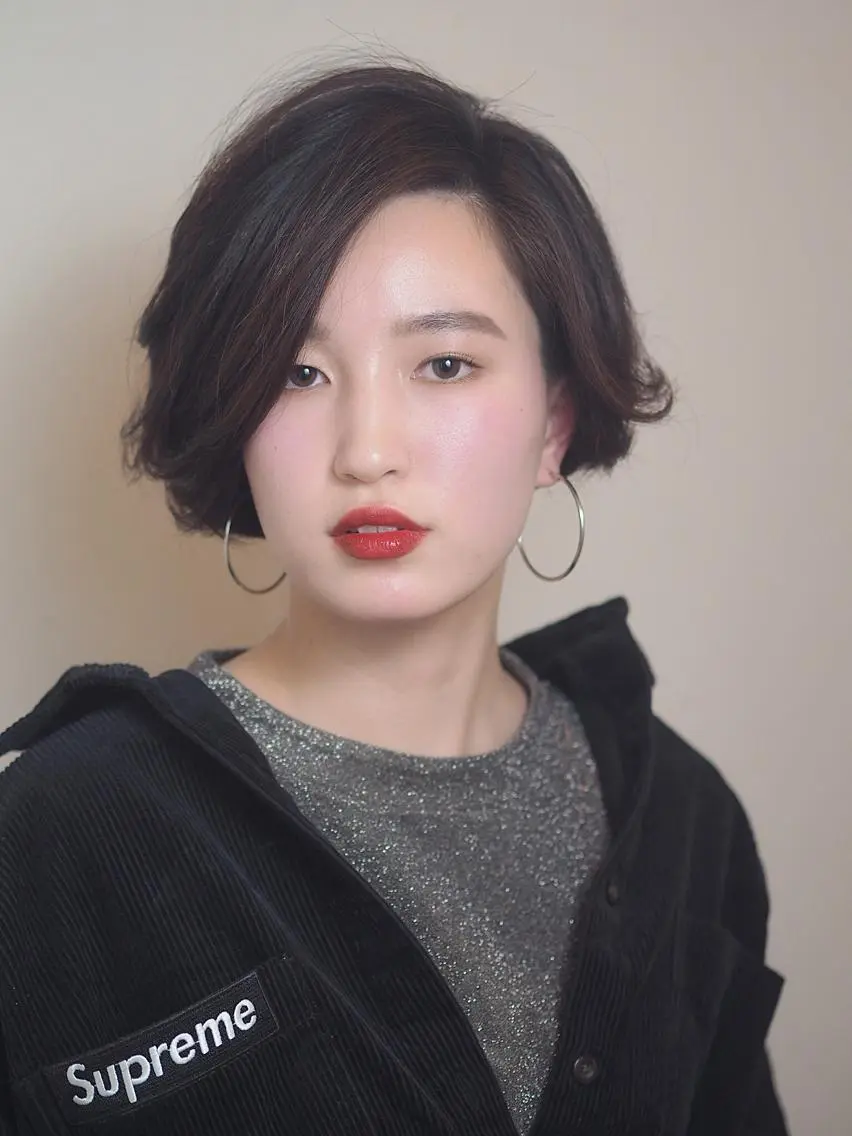 ショート カラー ショートボブ ボブ ショートヘア 坂本 直樹のヘアスタイル