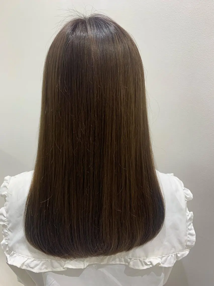 ロング カラー ヘアアレンジ 🐝岡本 柚葉🐝のヘアスタイル