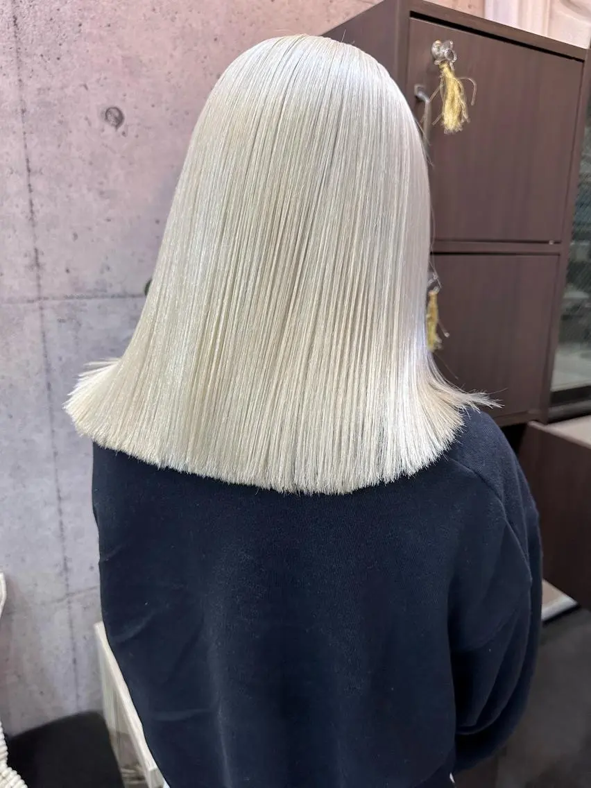 セミロング カラー ヘアカラー トリートメント ⭕️ダメージレス特化 髪質改善🥇丸山憲人のヘアスタイル