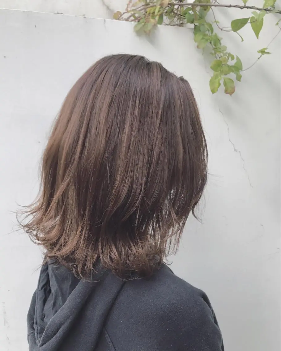 ミディアム ヘアアレンジ ボブ 外ハネヘア トリートメント 髪質改善🌟 TAKERUのヘアスタイル