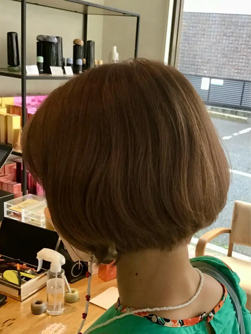ショート カラー カット ヘアカラー 石井 寛司のヘアスタイル