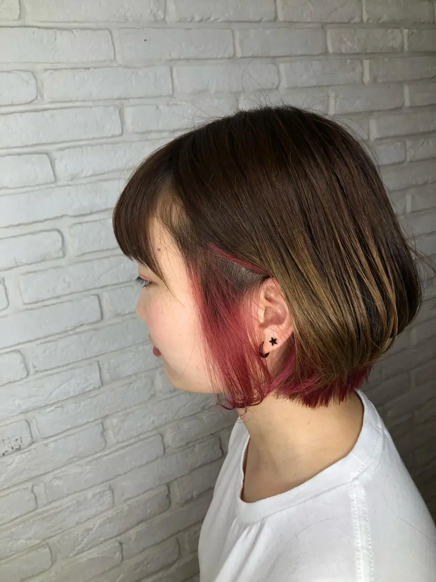 ショート カラー 宮下 浩一のヘアスタイル