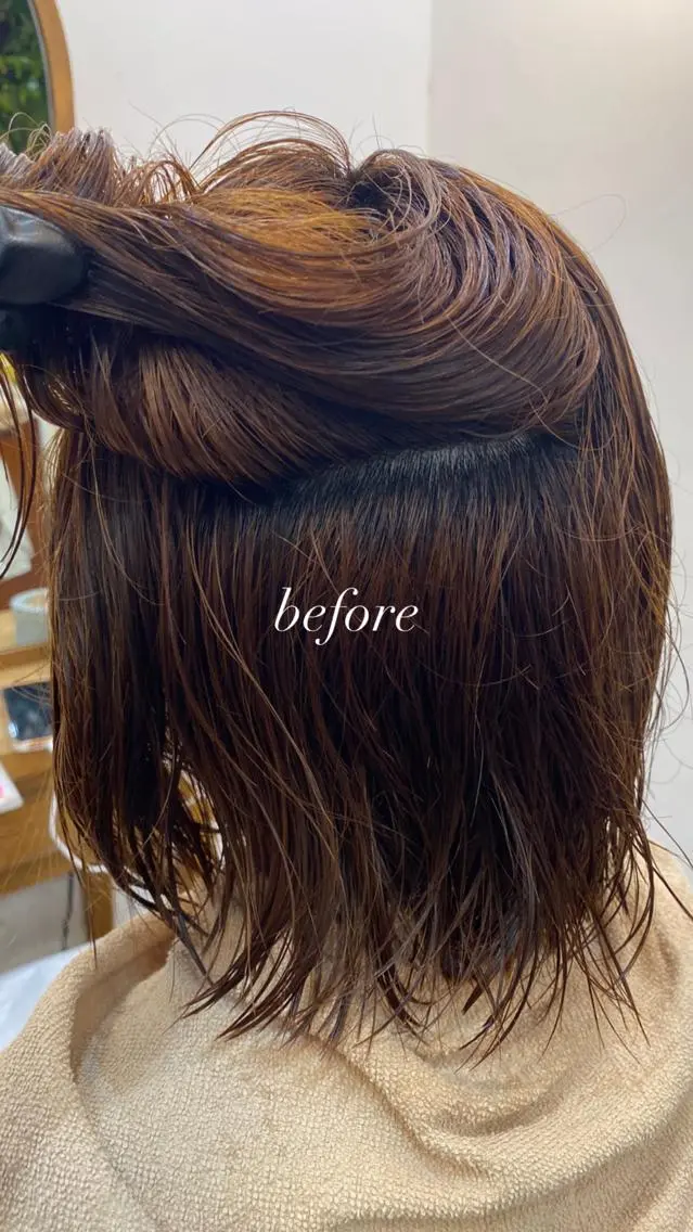 パーマ やました もえかのヘアスタイル