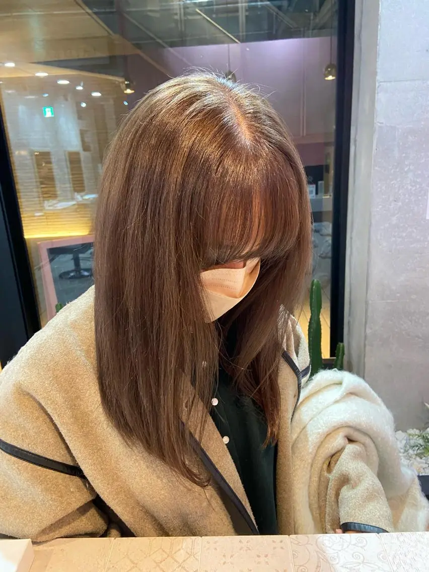 カラー バレイヤージュ ベージュカラー ブリーチ デザインカラー ハイライトカラー 艶感透明感カラー🤍 hinaのヘアスタイル