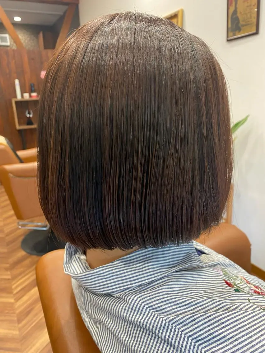 ミディアム 【似合わせカット 】🦋岩崎 美保🐾のヘアスタイル
