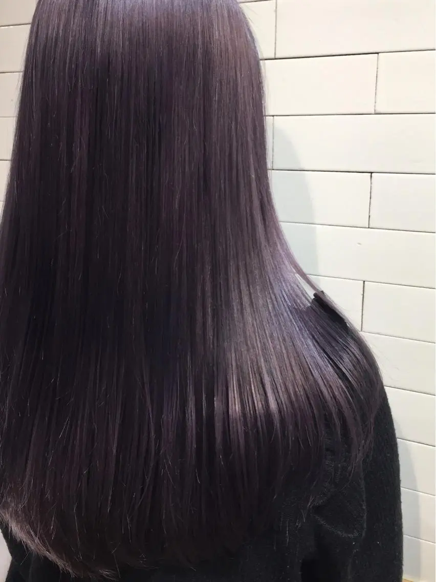 ロング カラー トップスタイリスト 👑田添幹宜のヘアスタイル