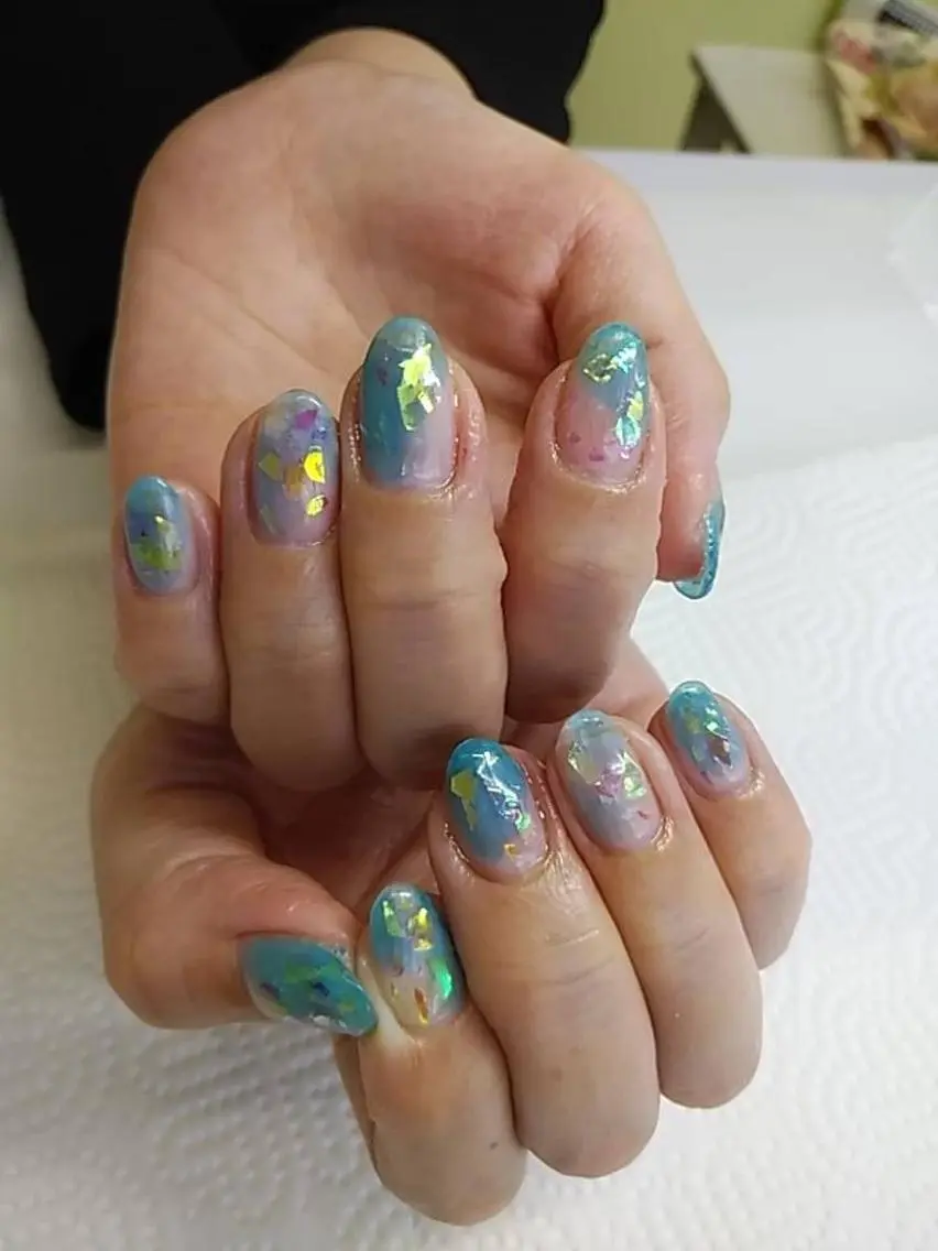 ネイル ニュアンスネイル プライベートサロン Rosy Lilyのネイルデザイン