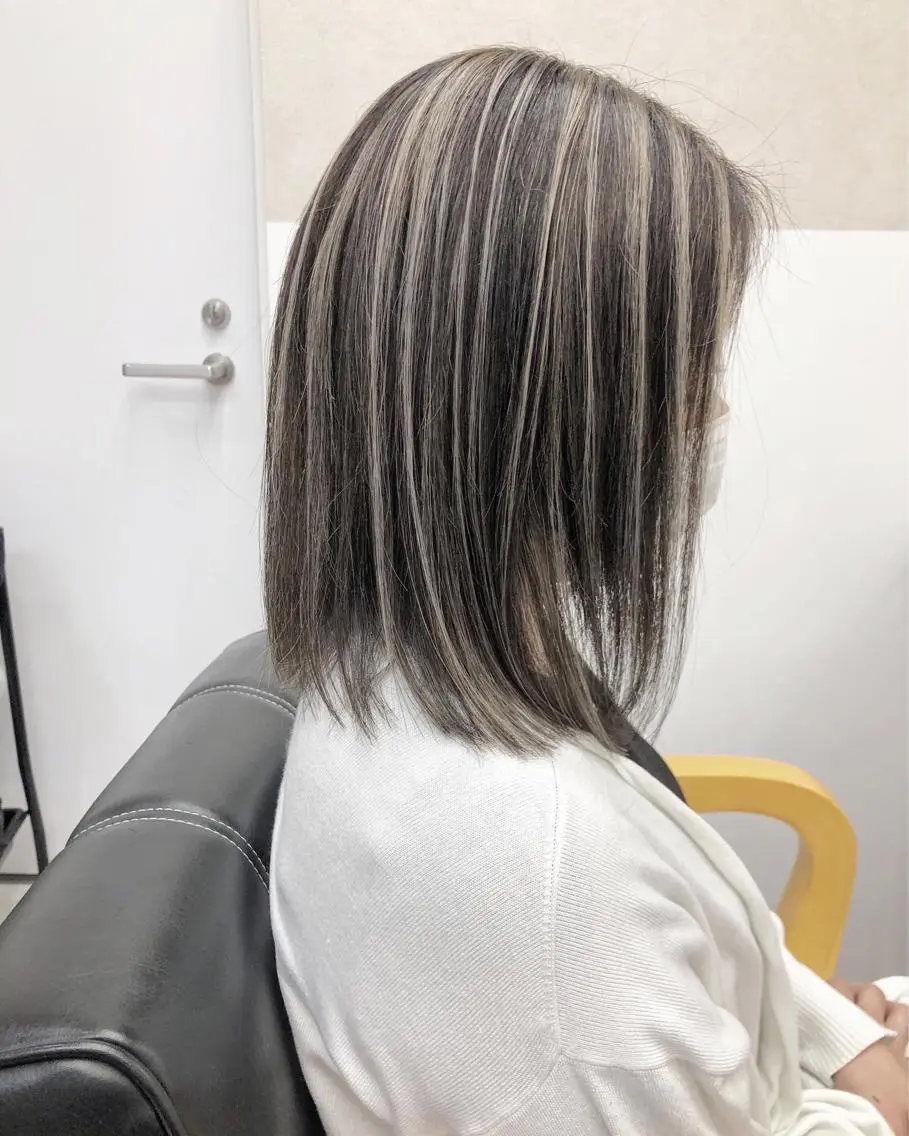 ショート カラー ヘアアレンジ ヘアカラー トリートメント GiseL天神カラー 髪質改善/ブリーチのヘアスタイル