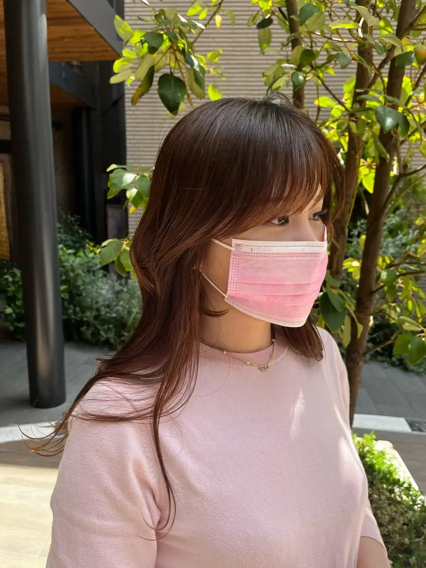 ロング レイヤーカット GIEN 末吉 海斗のヘアスタイル