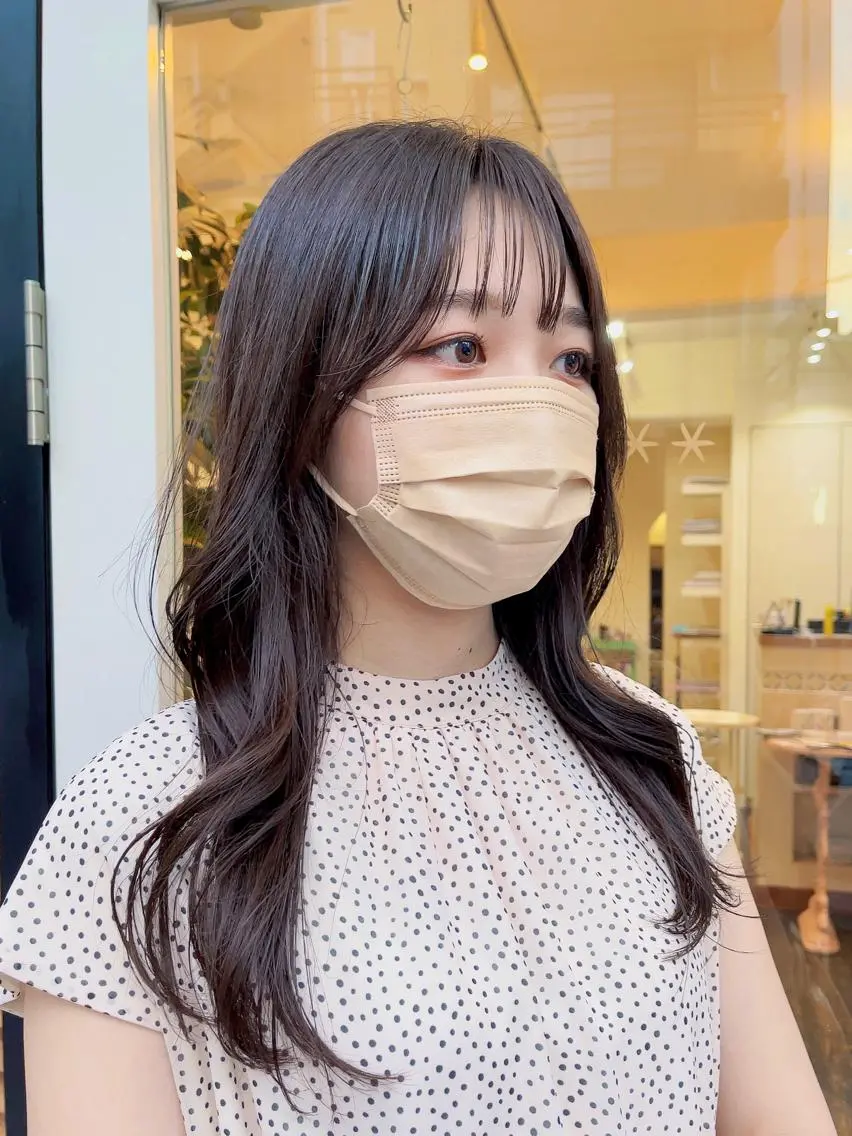 セミロング 髪質改善 髪質改善☆ 縮毛矯正miyuのヘアスタイル